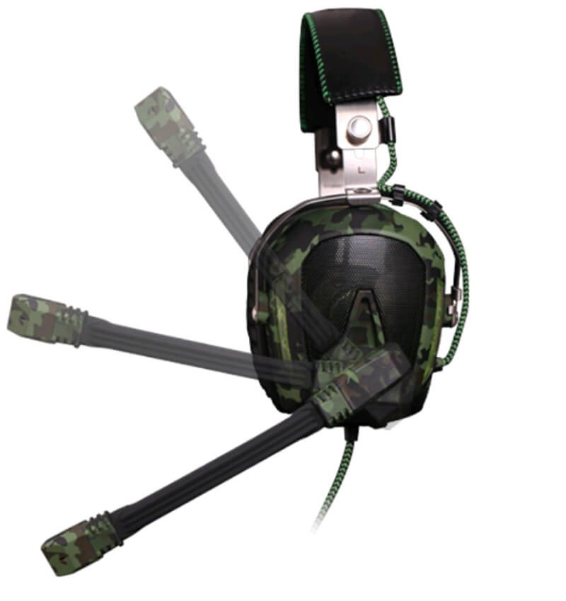 camouflage fighting style 4 pin 3.5mm gaming headset 10